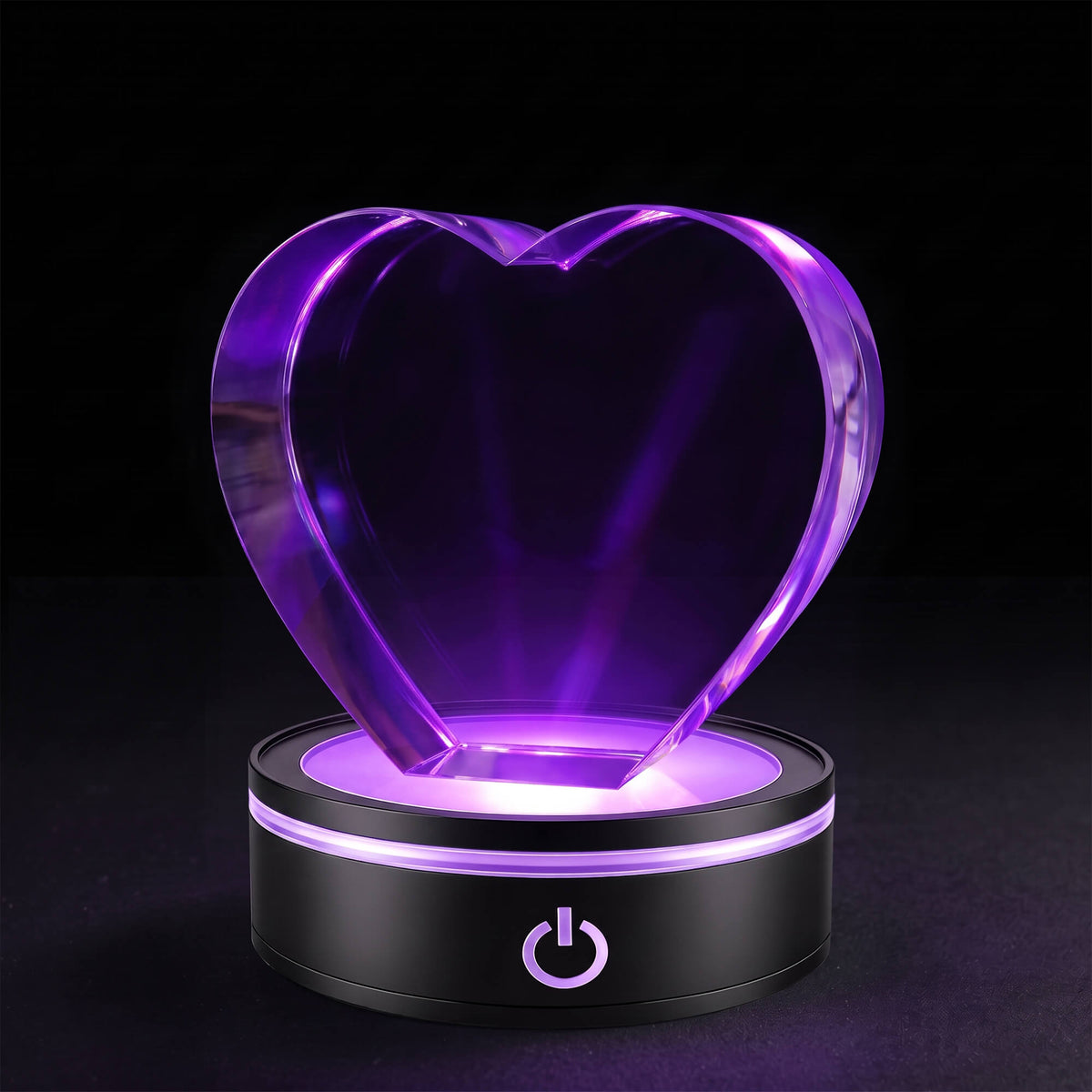 Mirrored Crystal Display Base