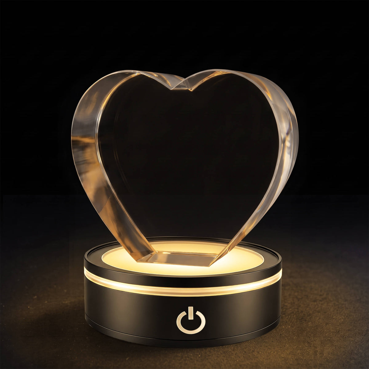 Mirrored Crystal Display Base
