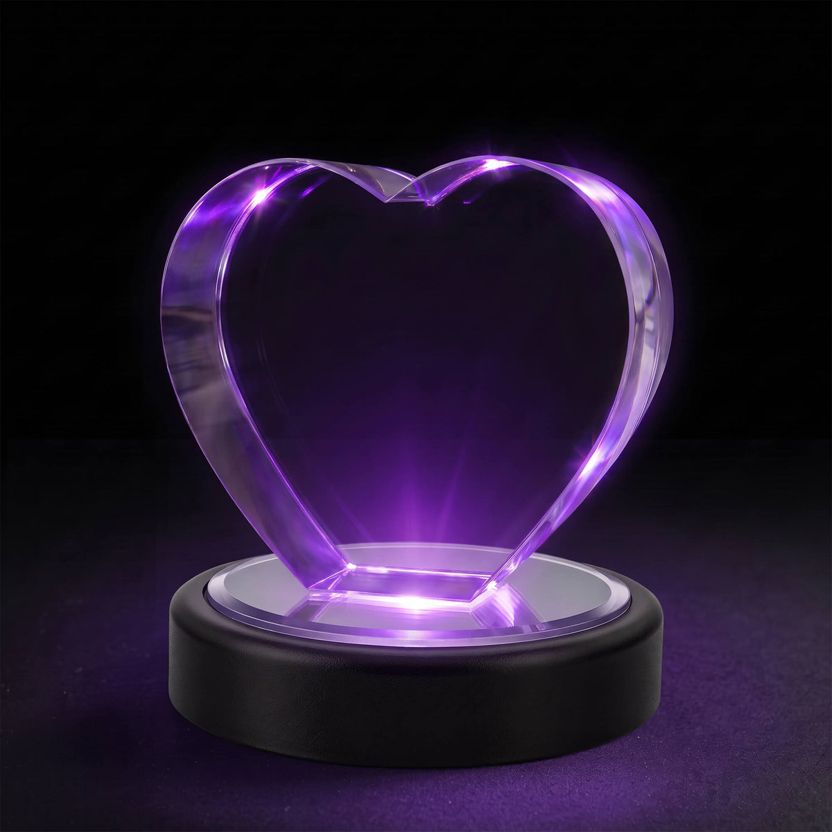 Touch-Control Crystal Display Base