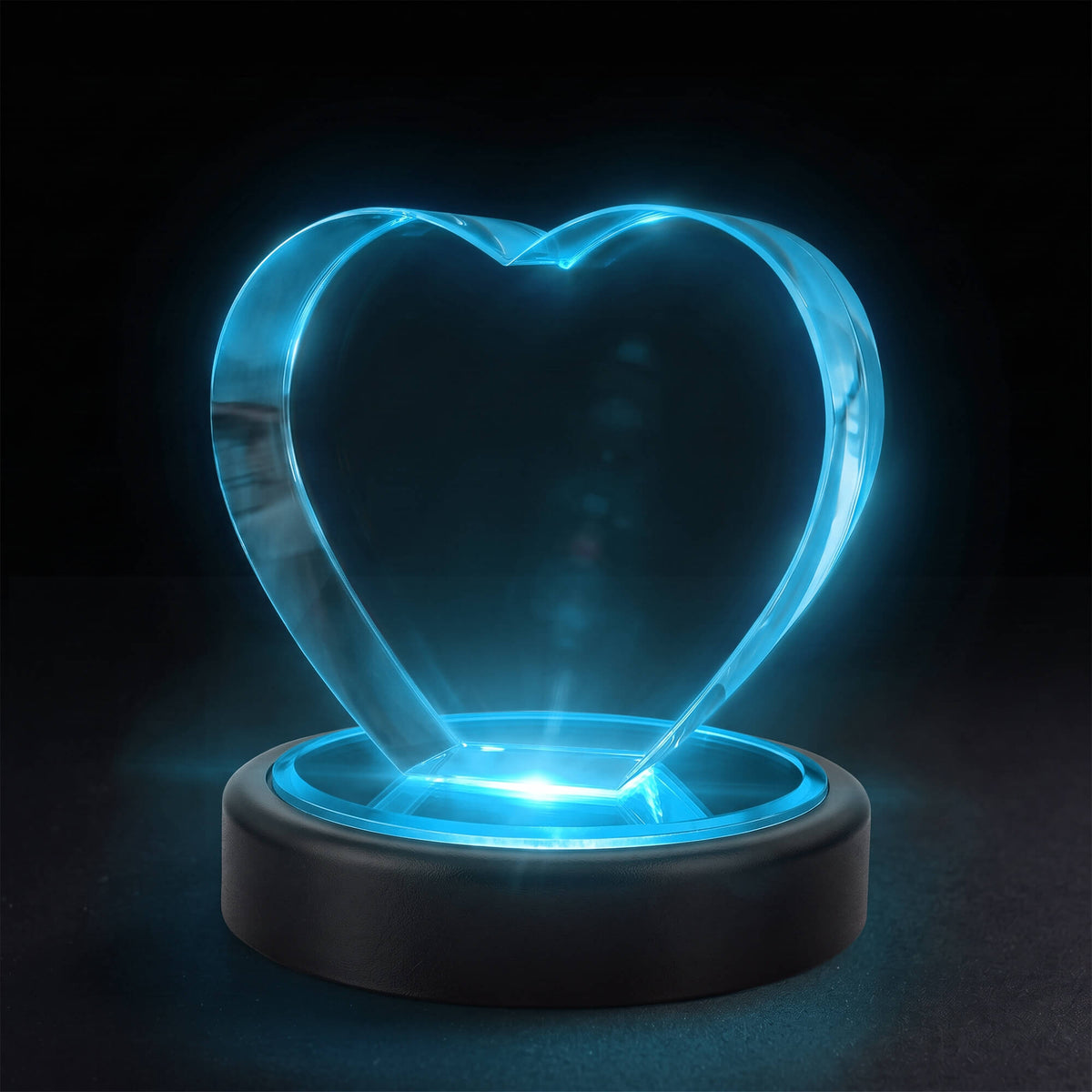Touch-Control Crystal Display Base