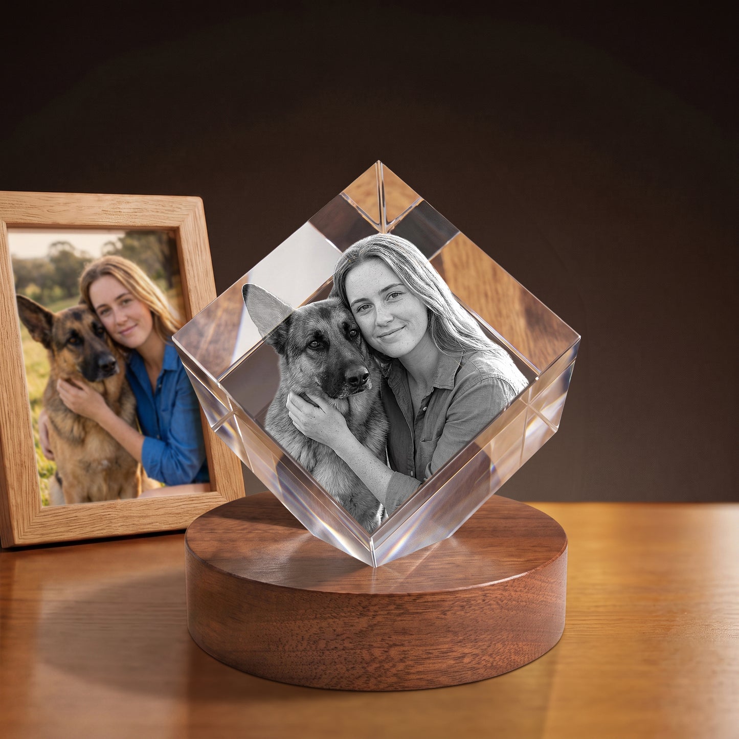 3D Crystal Diamond Personalized Graduation Gift
