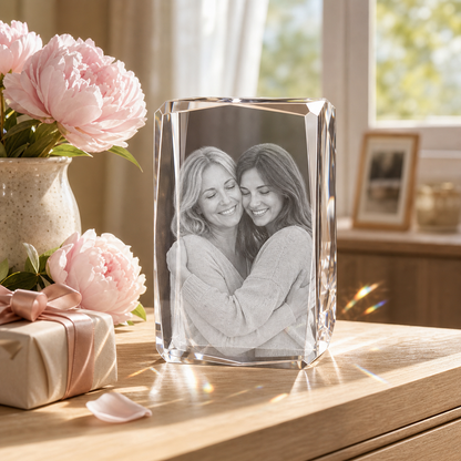 3D Crystal 24-Faceted Mother's Day Gift for Mom lifestyle image 1