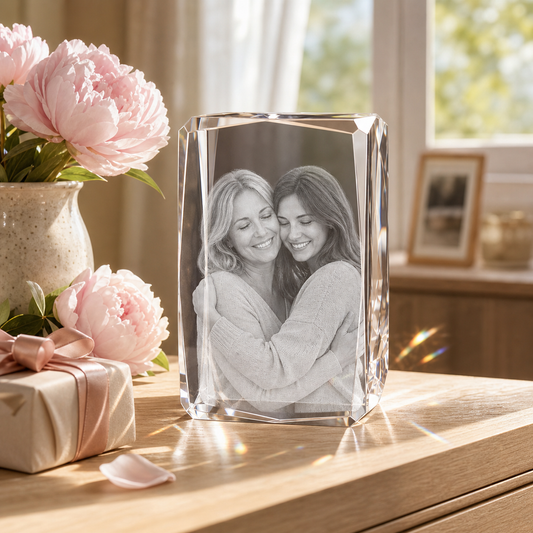 3D Crystal 24-Faceted Mother's Day Gift for Mom lifestyle image 1