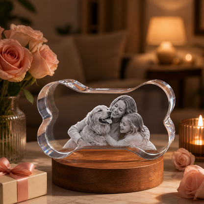 3D Crystal Bone Mother's Day Gift for Mom lifestyle image 2