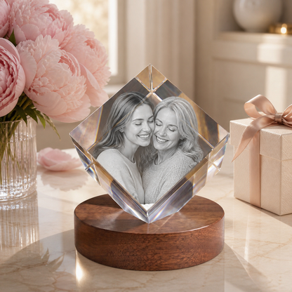 3D Crystal Diamond Mother's Day Gift for Mom lifestyle image 1