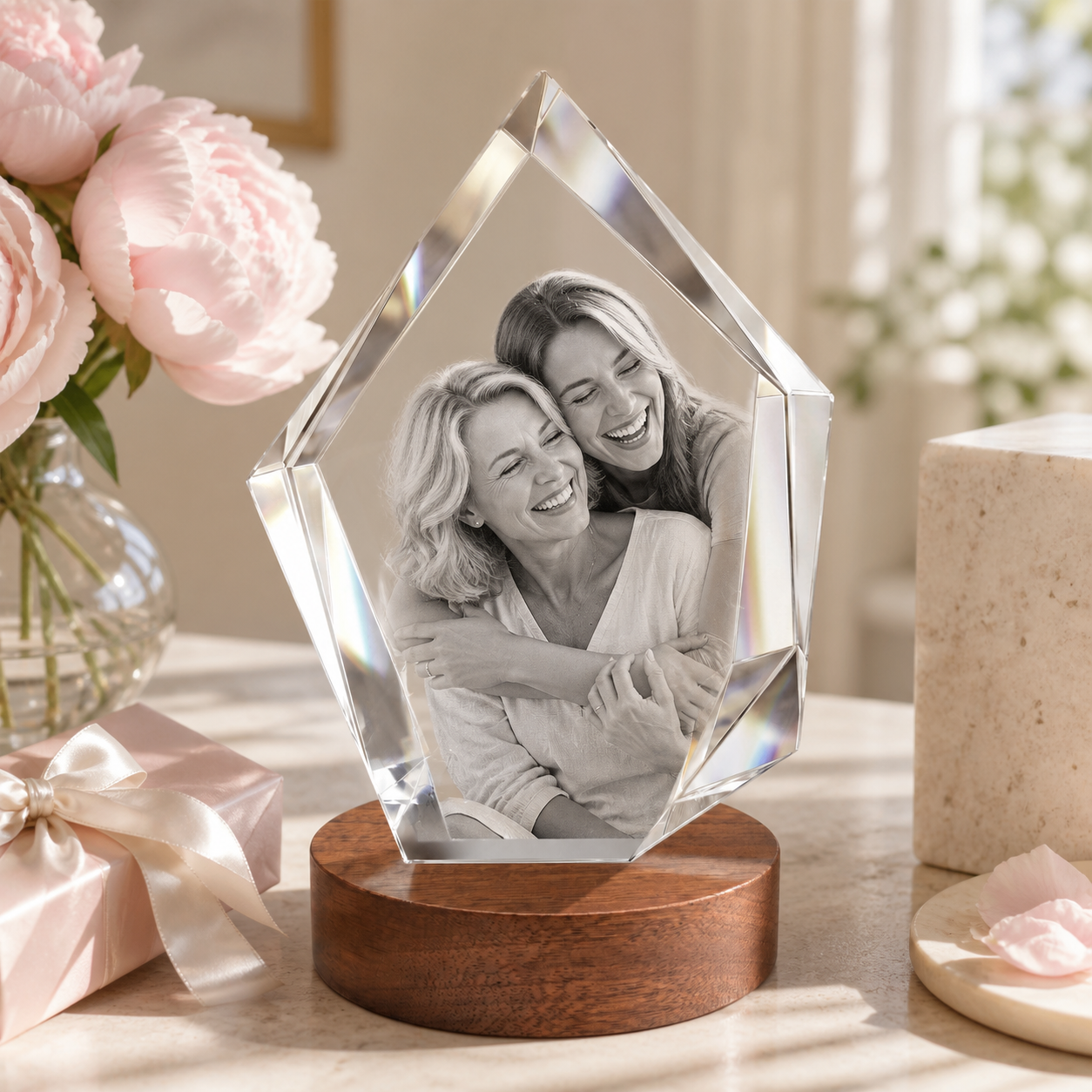 3D Crystal Iceberg Mother's Day Gift for Mom lifestyle image 1
