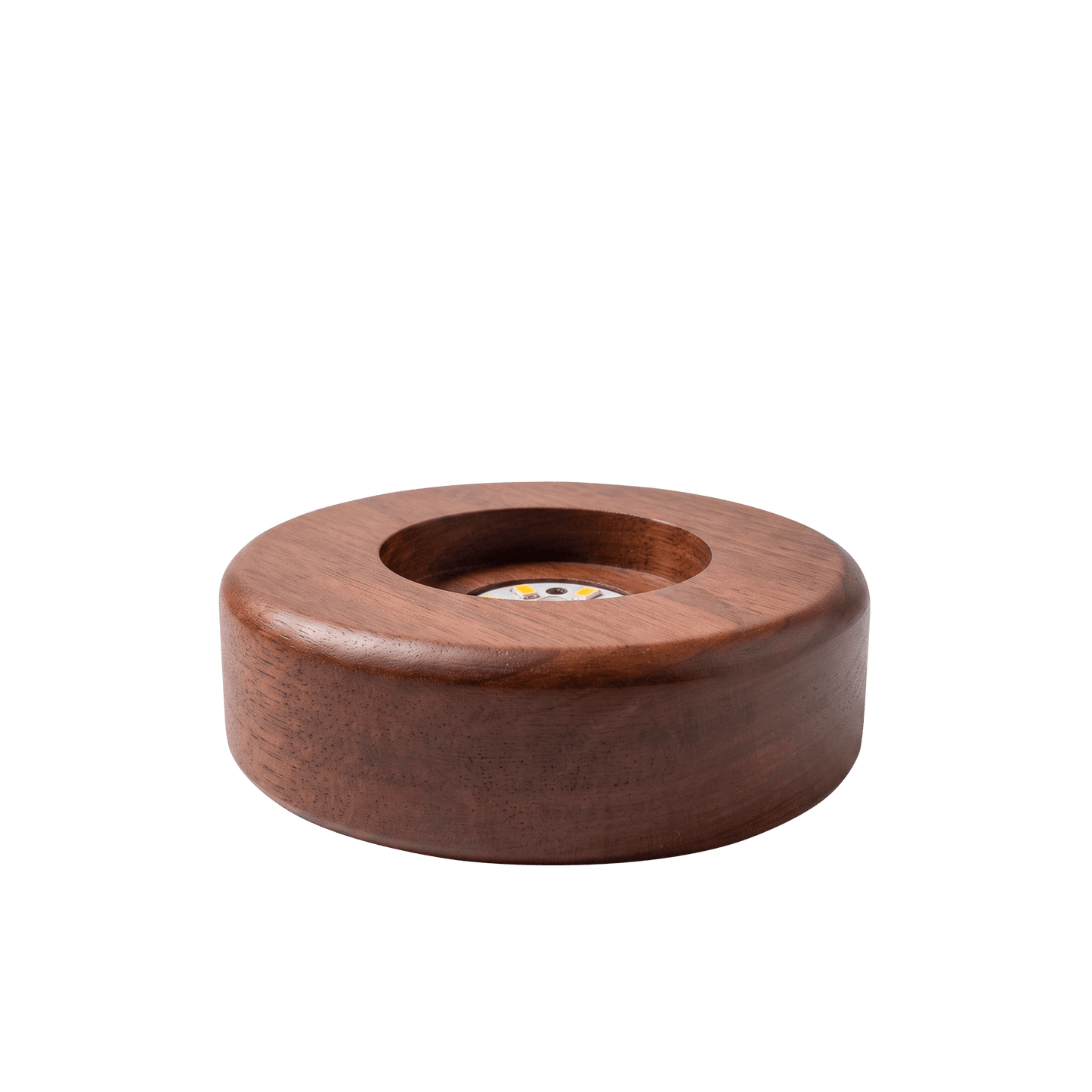 7-Color LED Wooden Crystal Base for Cystal Ball