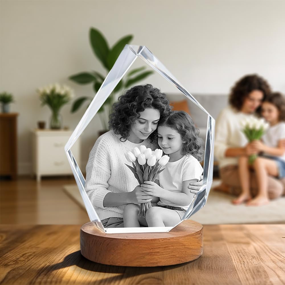 3D Crystal Iceberg Personalized Graduation Gift