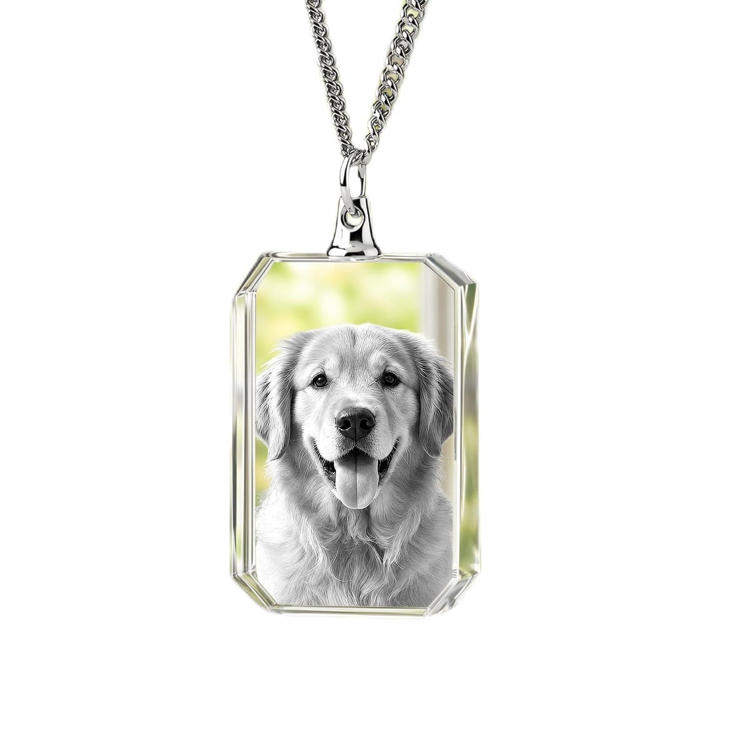 Necklace Rectang 3D