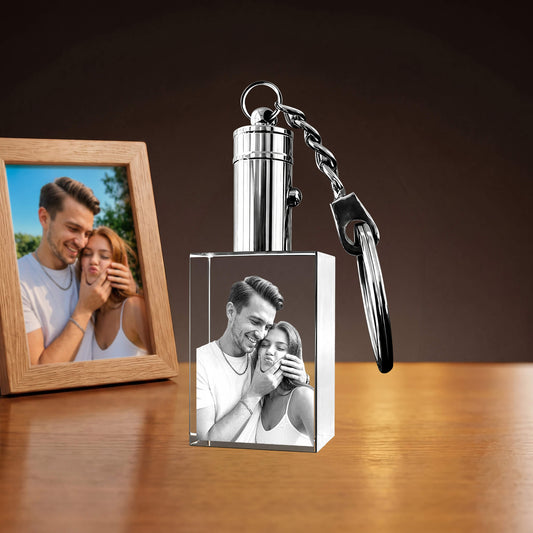 Keychain Rectangle 3D