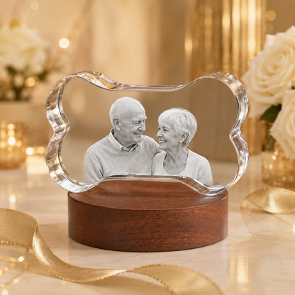 3d crystal bone personalized anniversary gift secondary image
