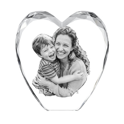 3D Crystal Heart
