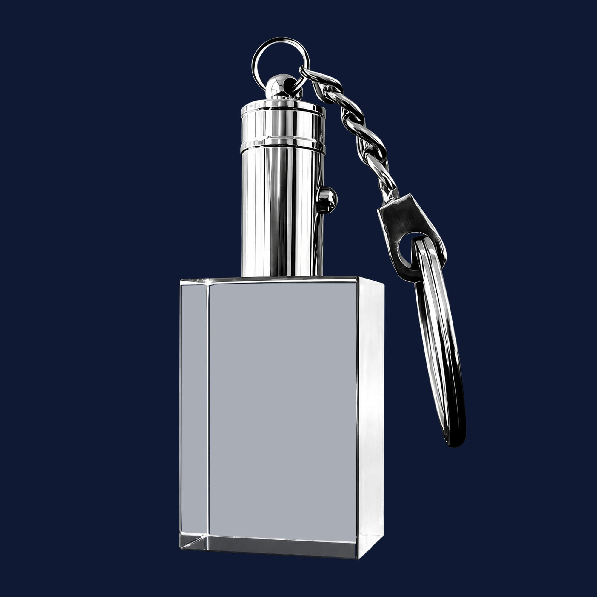 Keychain Rectangle 3D personalization preview