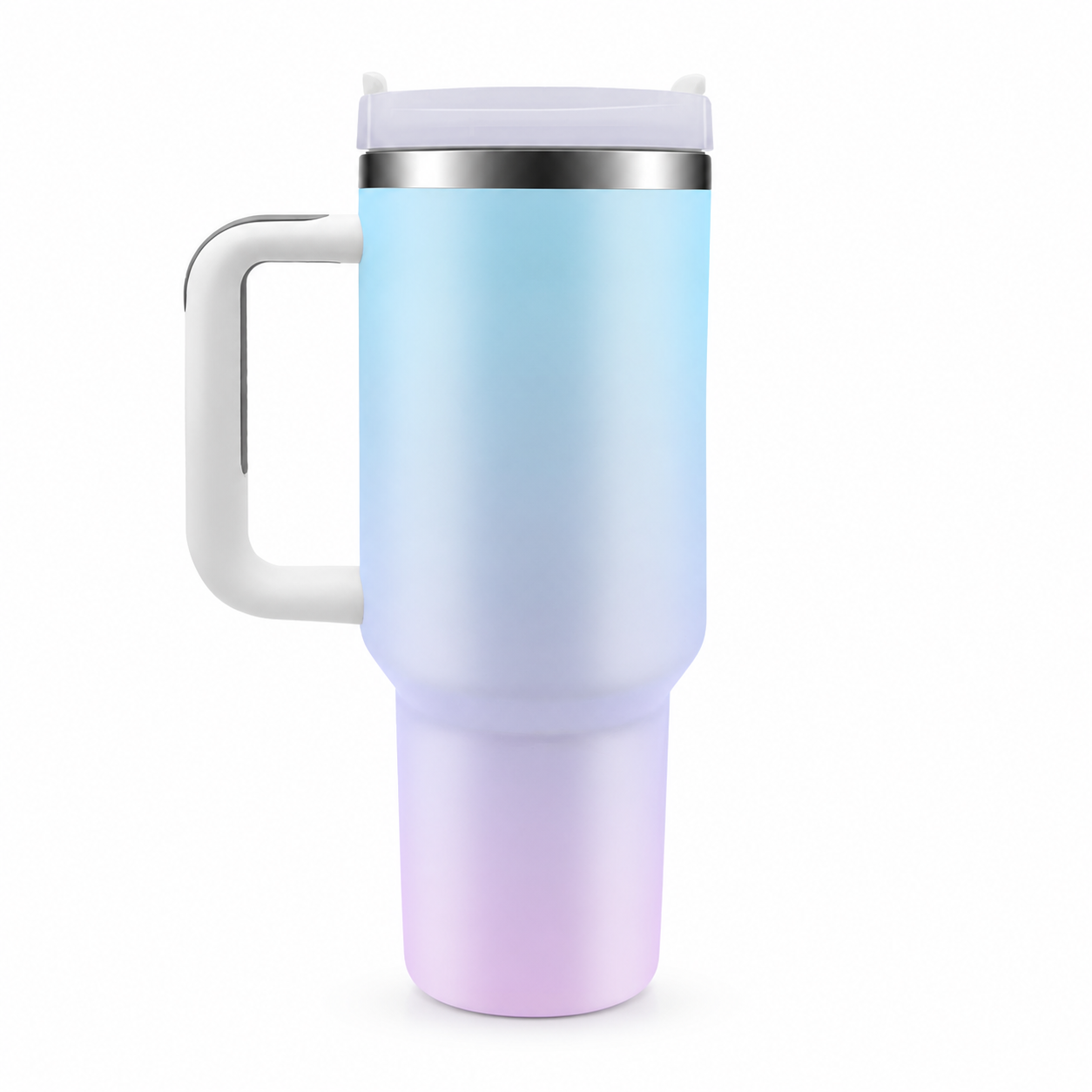 40 oz Tumbler in blue and purple