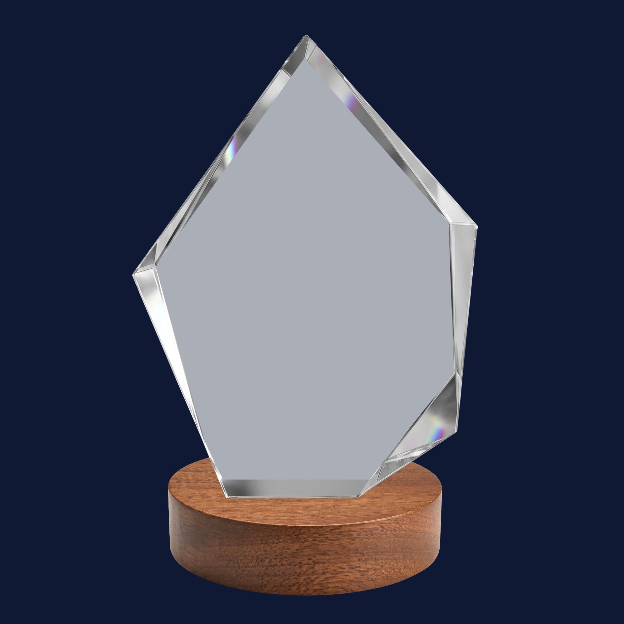 3D Crystal Iceberg Personalized Memorial Gift personalization preview